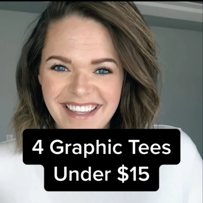 4 Graphic Tees Under $15